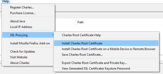 instal the new Charles 4.6.5