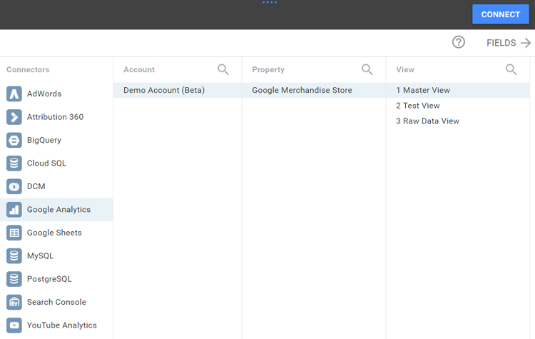 Data Connectors And Data Sources In Data Studio | Bounteous