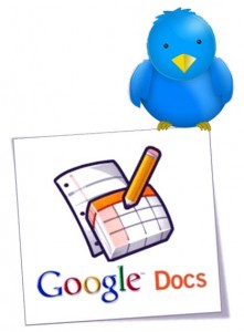 Google Docs and Twitter