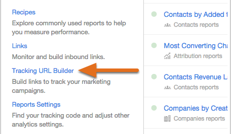 hubspot-tracking-url-builder
