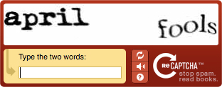 recaptcha fools