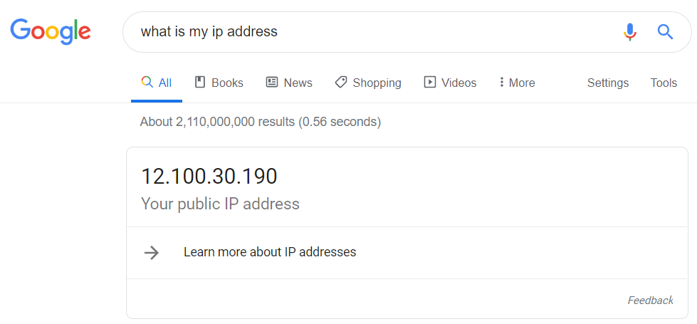 download google my address